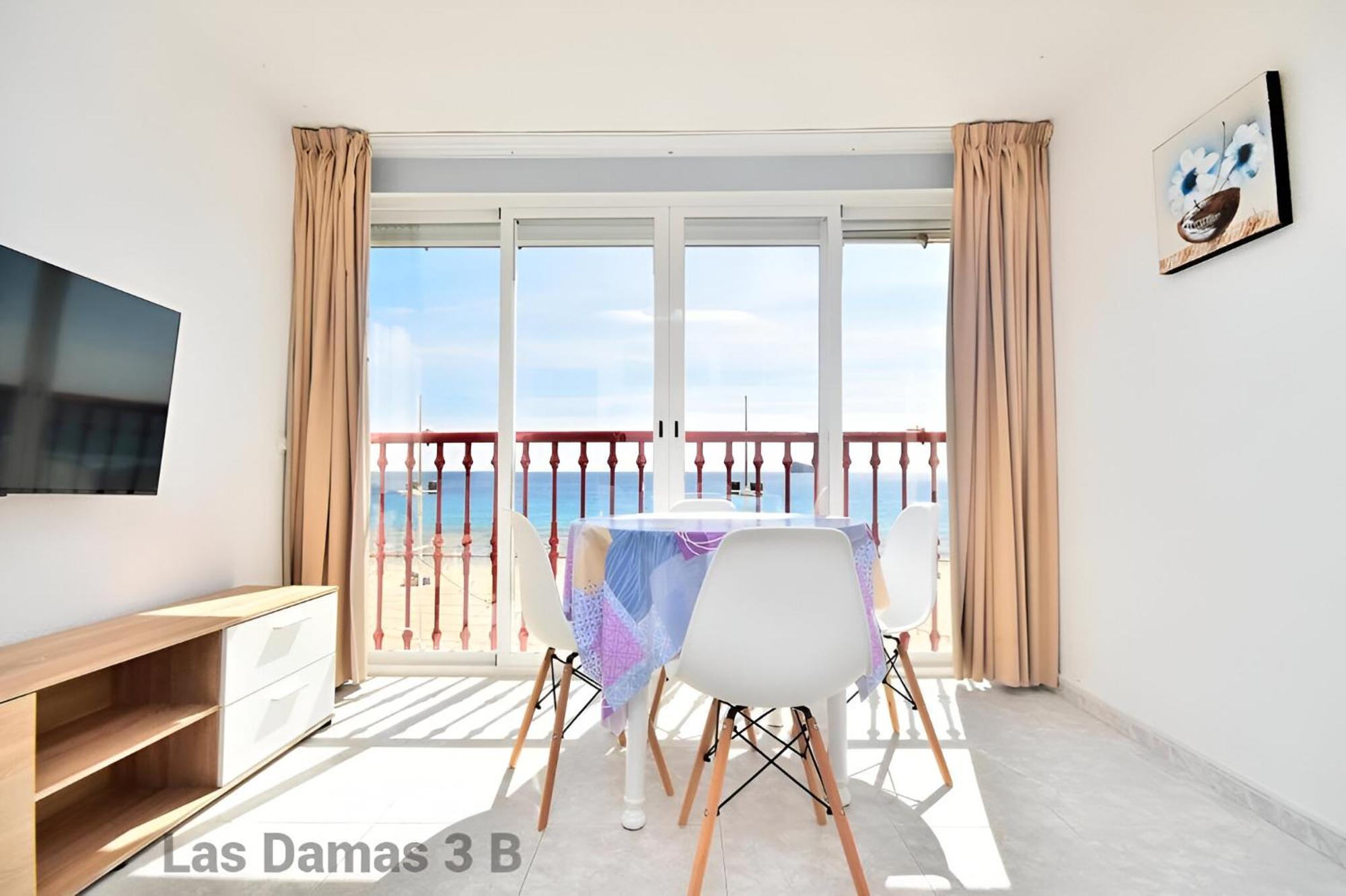 Las Damas 3B Beach Front - Pool & Parking Benidorm Dış mekan fotoğraf