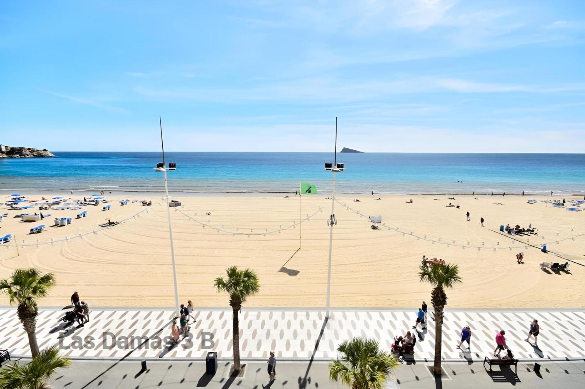 Las Damas 3B Beach Front - Pool & Parking Benidorm Dış mekan fotoğraf